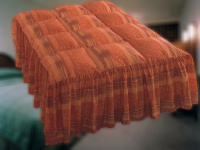 フリルタイプ 羽毛布団/ベッドカバー