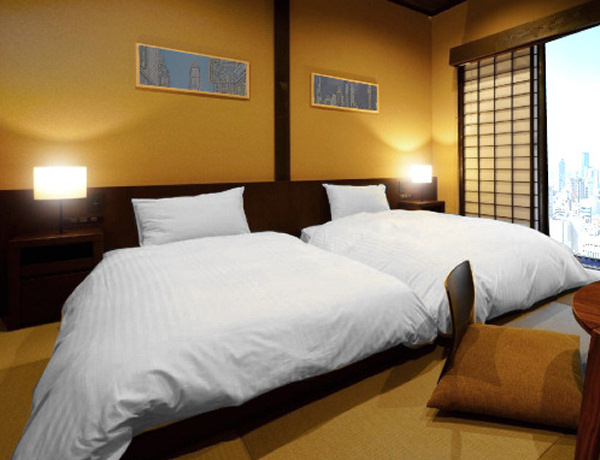 デュベスタイルのベッドカバー(足元を巻き込まないタイプ/横入れ式)