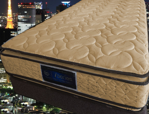 サータのベッド/ライトブリーズ/ピローソフト/マットレス